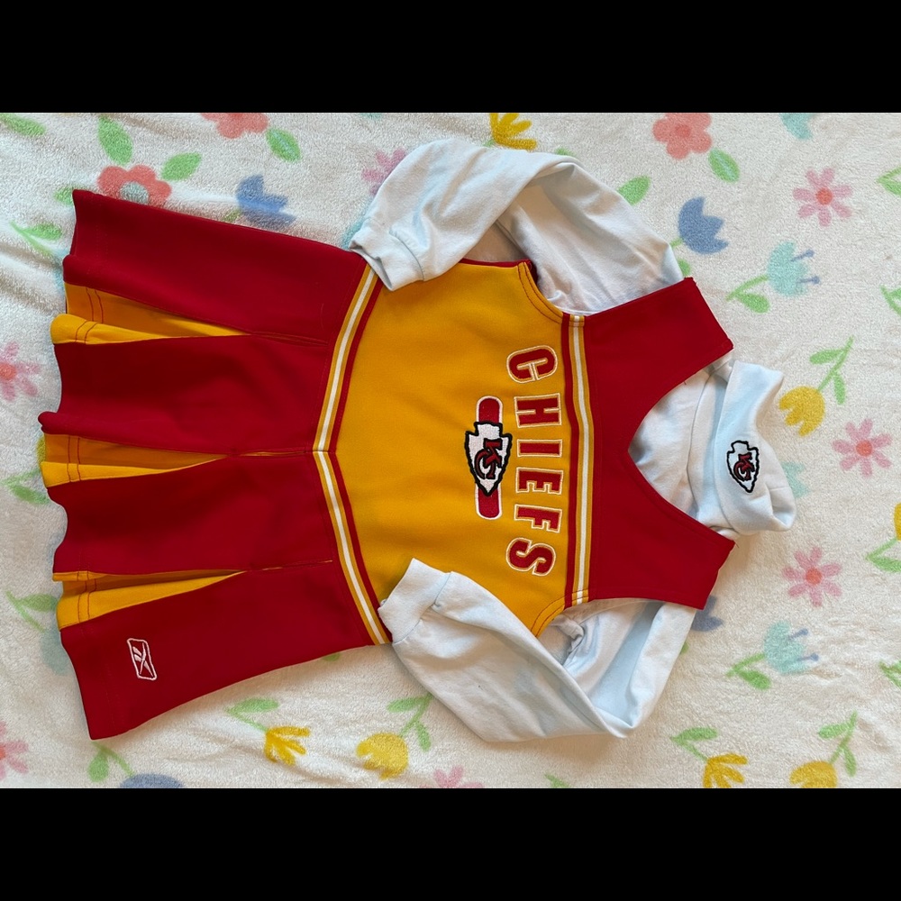 NFL shop 4T girls Kansas City chiefs cheer leader